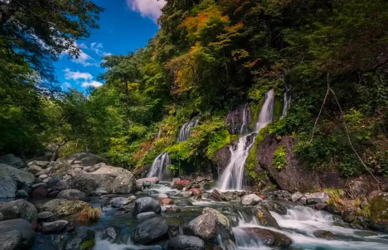 Doryu Falls destination